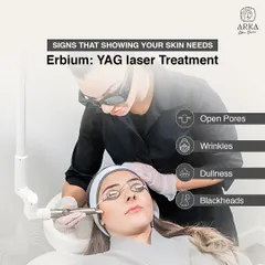 The Erbium YAG laser is an excellent treatment for concerns like open pores, wrinkles, dullness, and blackheads. It is a precise tool that helps resurface the skin, promoting a smoother and more refined complexion.