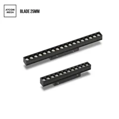 The Magnetic Track Blade Light offers a powerful glow from a sleek profile. With a high CRI of over 90 and a low glare rating (UGR<12), it's perfect for spaces that require high-quality, comfortable illumination.