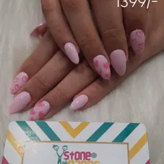 You can never go wrong with a cute pink manicure. This design uses a soft matte pink base with glossy heart accents for a sweet and trendy look, perfect for any occasion.