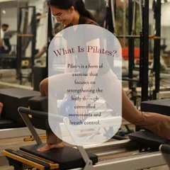 So, what is Pilates? It's a form of exercise that focuses on strengthening the body through controlled movements and breath control. It’s all about moving with intention.