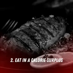 To build muscle, your body needs fuel. This means eating in a calorie surplus, consuming slightly more calories than you burn. I help you do this with clean, nutrient-dense foods, not junk.