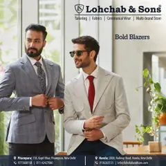 Our collection includes a variety of bold blazers for any occasion. Whether you prefer a classic grey check or a modern off-white design, we tailor each piece to fit your personal style and provide a distinguished look.