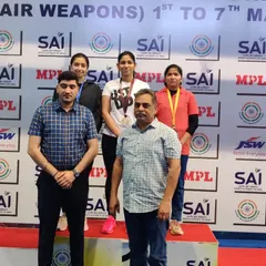 Congratulations to Ayonika Paul and Vidhi Jain for winning Gold and Silver respectively at the India Open in Delhi, showcasing the caliber of our athletes.