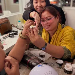 Teaching with a smile, one step at a time. Our trainers provide personalized attention to detail, ensuring every student understands the techniques thoroughly.