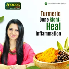Did you know that turmeric's healing power is activated by black pepper? I recommend using them together in golden milk or dals to effectively fight inflammation and boost your immunity.