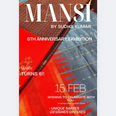 You're invited. This was the announcement for our 6th Anniversary Exhibition, a special milestone I was so excited to celebrate with my entire ManSi family.