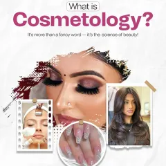 What is cosmetology? It's more than a fancy word; it's the science of beauty. We offer comprehensive training in all aspects of the craft, from hair and nails to skin and makeup.