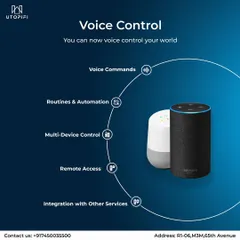 Your voice is the only remote you need. I integrate my systems with voice assistants to control multiple devices, set routines, and provide remote access, letting you voice control your world.