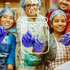 This is the pride of Goosebumps, the people behind the jars. This photo captures the joyful smiles of my team, the real secret ingredient that goes into every handmade product, ensuring it's packed with love and care.