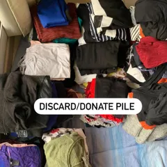 The "Discard/Donate Pile." Letting go of clothes that no longer fit your body or your life is liberating. It makes space for a wardrobe that truly reflects who you are today.
