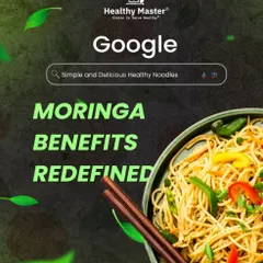 Your search for simple and delicious healthy noodles ends here. We've redefined noodles with the goodness of Moringa, a superfood that supercharges your meal.