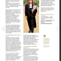A closer look at my feature in Advocate's Journal. The article discusses my philosophy, our firm's client-first approach, and our vision for making legal support more accessible.