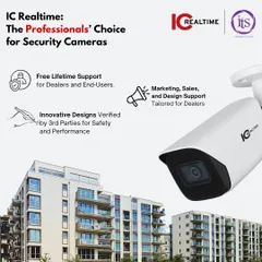 We partner with IC Realtime to offer professional-grade security solutions that you can provide to your clients with confidence. Our support extends beyond distribution, offering free lifetime assistance for both dealers and end-users, alongside marketing and design support tailored to help our partners succeed.
