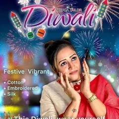 This Diwali, wear yourself. I have curated a festive and vibrant collection of cotton, embroidered, and silk sarees to help you shine your brightest during the festival of lights.