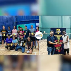 Celebrating a series of wins. This collage showcases the success of our players across different tournaments, highlighting the depth of talent we nurture at the academy.