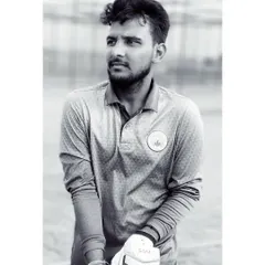 A portrait of our player Kamal Yadav. We wish him the best as he plays for the Haryana U-19 team in the Vinoo Mankad Trophy.
