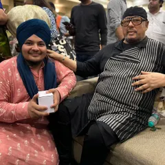 With the 'Godfather of Indian Jazz', the great Louis Banks sir. It was an honor to meet a musician who has shaped the landscape of fusion music in our country.