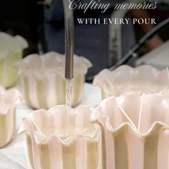 My ethos is to curate exquisite luxury products that are good for you and kinder on the planet. I use a blend of all-natural organic waxes, hand-poured to perfection, ensuring a sustainable, clean burn with a better scent throw.