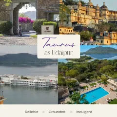 For the reliable and grounded Taurus who also loves to indulge, the royal and serene city of Udaipur is a perfect match.