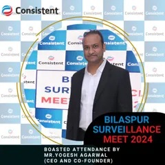 We were honored by the attendance of our CEO and Co-Founder, Mr. Yogesh Agarwal, at our Bilaspur Surveillance Meet 2024. The event brought together partners and distributors from across Chhattisgarh to engage with our team.