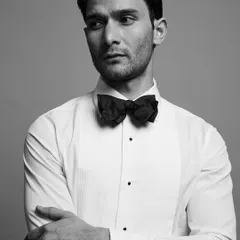This actor's portrait is an example of my final black and white processing. The focus is on clean textures, balanced contrast, and preserving the natural character of the subject's face to create a timeless headshot.