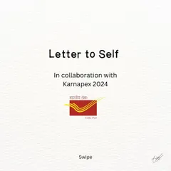The full post for my 'Letter to Self' collaboration with Karnapex 2024. It was a unique opportunity to blend my love for writing with the beautiful tradition of philately and postal services.