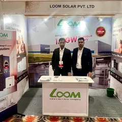 My team at the Solar Contractors Meet in Surat, Gujarat. These events are a great opportunity for contractors and partners to explore our latest PV modules and energy storage solutions firsthand.