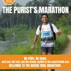 Welcome to the purist's marathon. No frills, no hype. Just you, the trail, and the steady rhythm of the canal beside you.