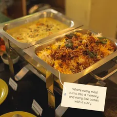 Where every meal turns into a memory. Our flavorful biryani is a crowd favorite, prepared with care and the finest ingredients.