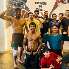 The energy and physique of our fight club community. We push each other to get stronger every day, and the results are clear to see.