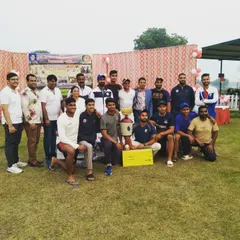 The team celebrating our victory at the 18th Radhika Memorial Cricket Tournament. We believe in creating match-winners who perform under pressure.