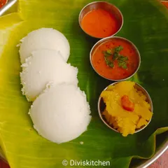 A simple and classic breakfast of idli, sambar, kaara chutney, and a sweet kesari. We take pride in making authentic dishes that taste just like they would at home.