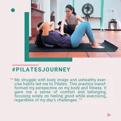 My own journey with body image and unhealthy exercise habits is what brought me to Pilates. It transformed my perspective, helping me focus on feeling good and building a sense of comfort and belonging in my own body. I bring that same empathy to every class I teach.