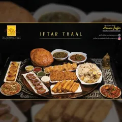 Another presentation of our lavish Iftar Thaal, showcasing the sheer variety and abundance of food we offer to make your Iftar gatherings truly special and memorable.