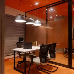The 'Golden Grain Room', a meeting space named after the company's products. This branding, combined with Vastu-compliant design, creates a powerful and purpose-driven environment.