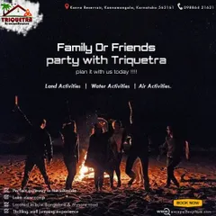 A bonfire party with family or friends is the perfect way to spend an evening. We'll get the fire going for you.