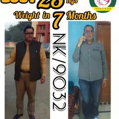 A remarkable 23 kg weight loss in 7 months. We work with clients to achieve long-term, sustainable results that go beyond the weighing scale, improving overall health and confidence.
