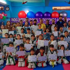 The entire academy comes together for a prize distribution ceremony, celebrating the achievements of all our students.