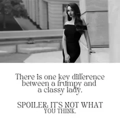 What's the real difference between a frumpy and a classy lady? Spoiler: it's not what you think. It's about strategy, not spending.
