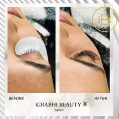 A soft and natural enhancement. This client's lashes are now longer and more visible, giving her a subtle boost for an everyday look.