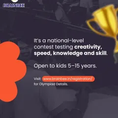 Our national-level contest tests creativity, speed, knowledge, and skill. It is open to all children between 5 and 15 years.