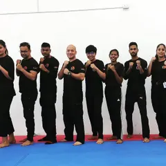 This is how a "Warrior in Black" rises. A lineup of my certified instructors, ready to lead and inspire.