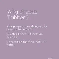 Why choose us? Our programs are designed by women, for women. We focus on functional movement that is safe for diastasis recti and C-section recovery, prioritizing how your body works, not just how it looks.