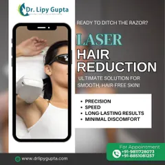Are you ready to stop shaving? This graphic illustrates why laser hair reduction is a superior solution. It offers precision, speed, and long-lasting results with minimal discomfort, making it the ultimate choice for achieving permanently smooth skin.