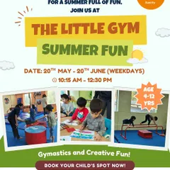 Another look at our popular Summer Fun camp, highlighting the blend of gymnastics and creative activities. I make sure there's something for every child to enjoy.