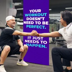 Your workout doesn't need to be perfect, it just needs to happen. The most important step is showing up. Don't skip it.