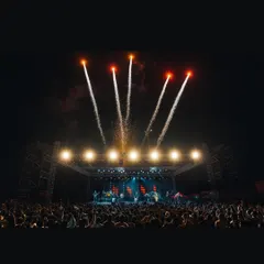 When the fireworks go up, you know it's been a kick-ass show. This was an epic night with Vasuki Vaibhav and the Gigman Live Collective.