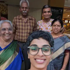 A happy selfie with my found family. Building a strong support system and community is just as important as finding a romantic partner, and it's a core part of my philosophy.