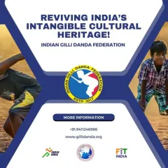 We are dedicated to reviving India's intangible cultural heritage through sports. This poster represents our mission with the Indian Gilli Danda Federation to promote and organize tournaments for traditional games, ensuring they receive national and global recognition.