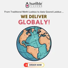 The taste of home should know no borders. I am proud to say that we deliver our traditional Indian sweets and snacks globally, so you can enjoy a box of Humble Flavors no matter where you are in the world.